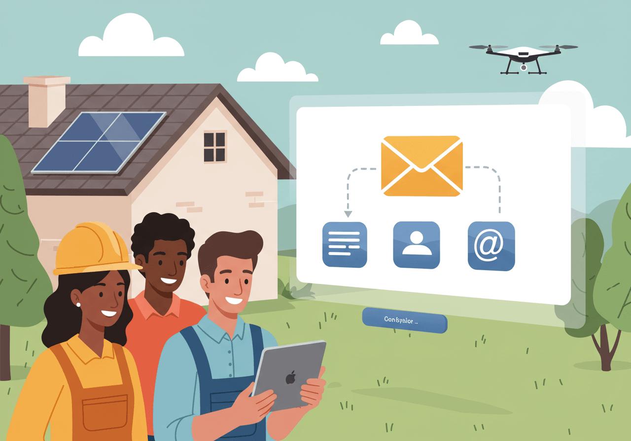 3-Email Nurture Sequence for Roofing Quotes