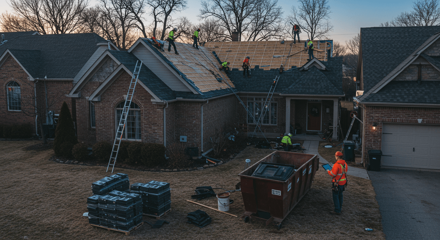 Chicago Roofing Data: The 38.4% Net Profit Cost of PM Burnout