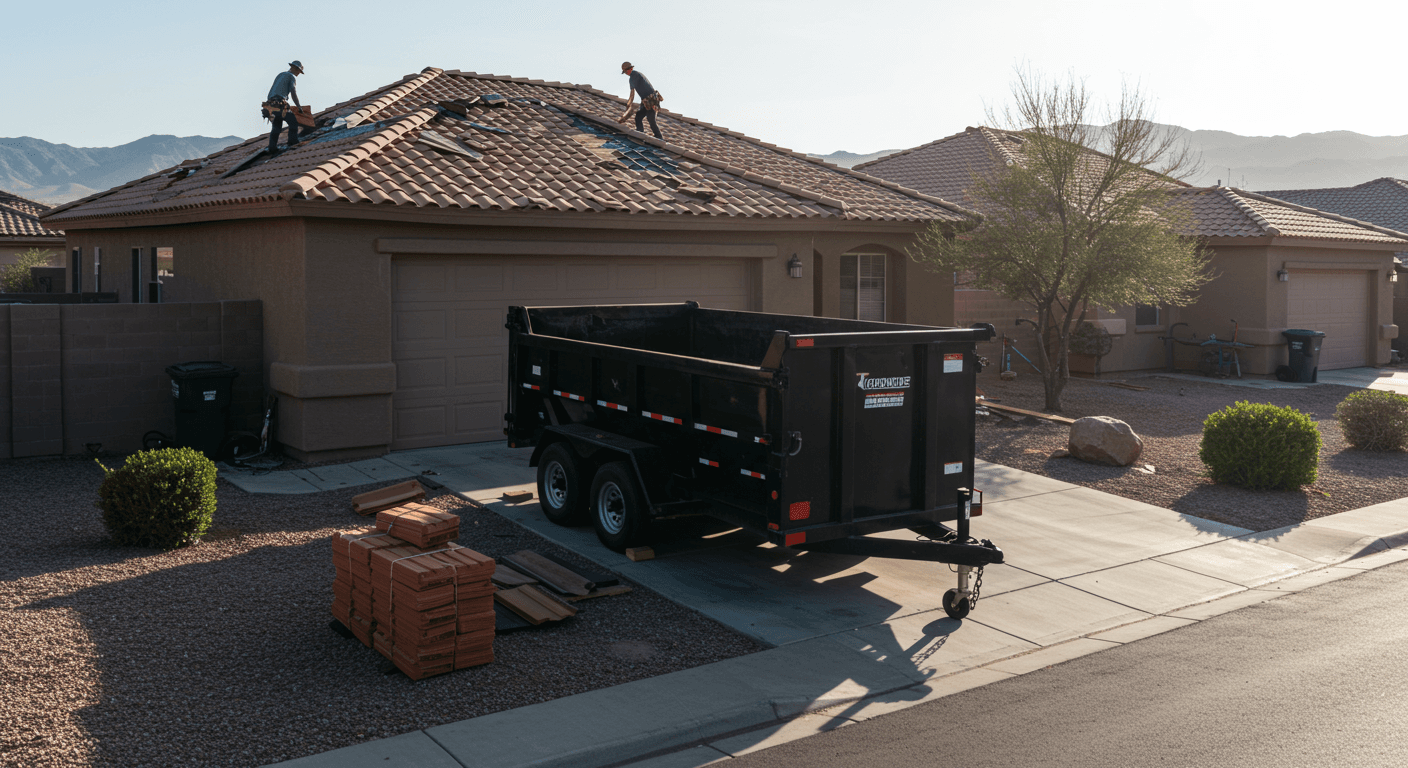 Dump Trailers vs. Roll-Offs: Maximizing Nevada Roofing ROI