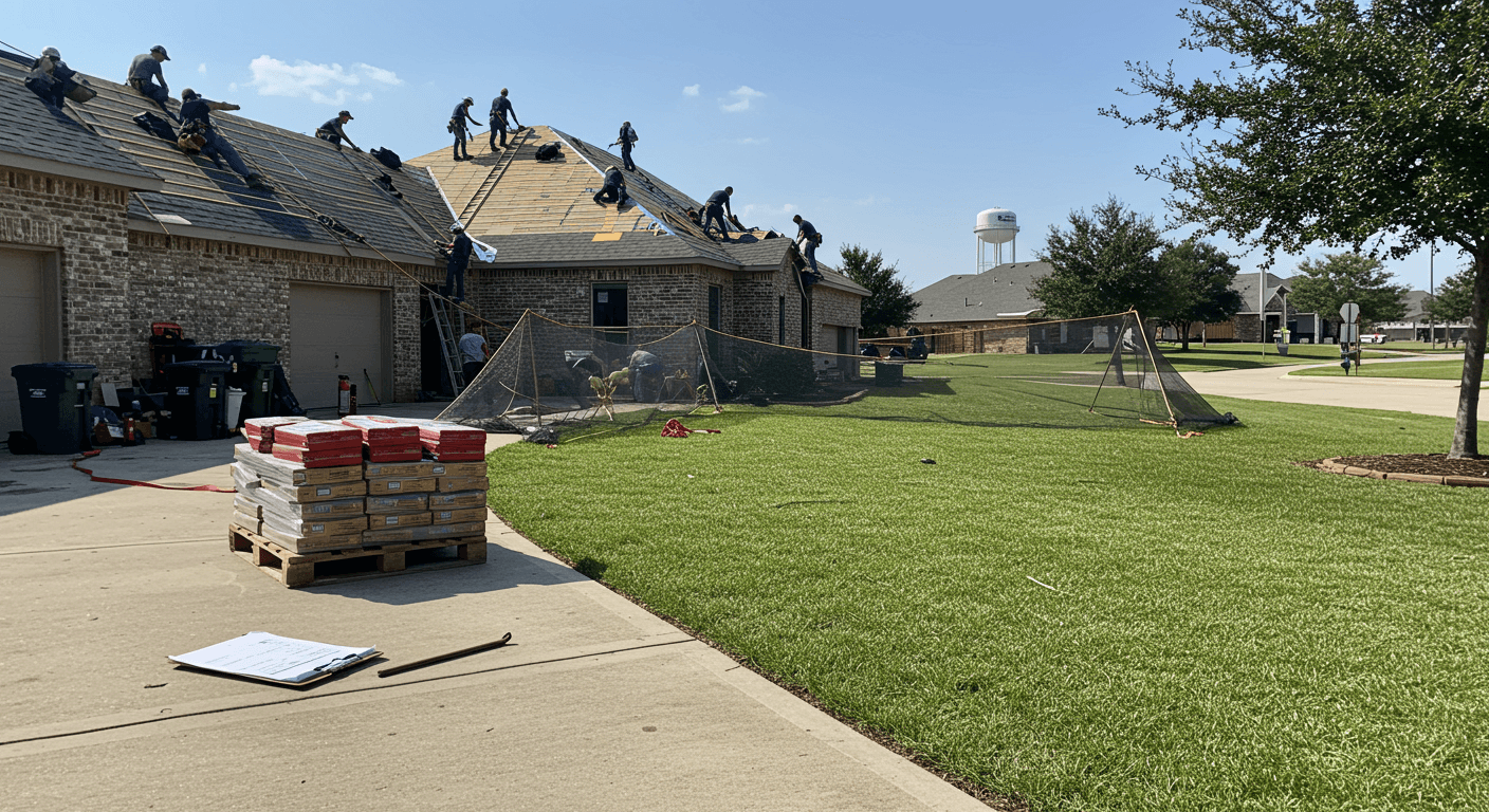 How Dallas Roofers Manage Subs for 14.8% Better Margins