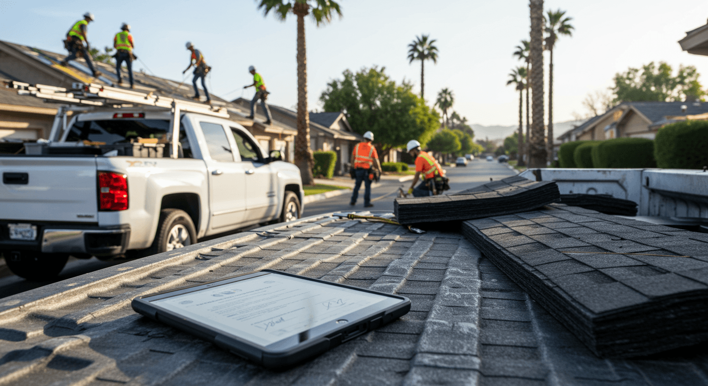 How Fresno Roofers Slash Admin Waste with Digital Contracts