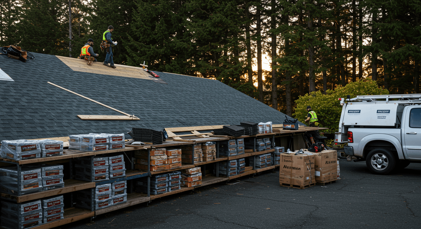 How Oregon Roofers Balance Retail and Insurance Revenue