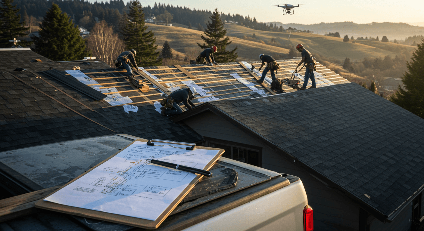 How West Coast Roofers Are Solving the 19% Claim Gap