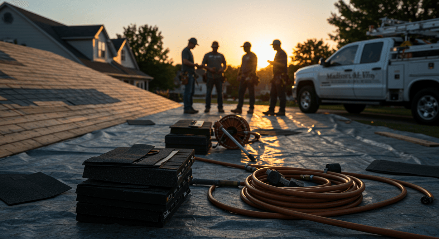 Stop Overpaying Your Madison Roofing Crew to Stay