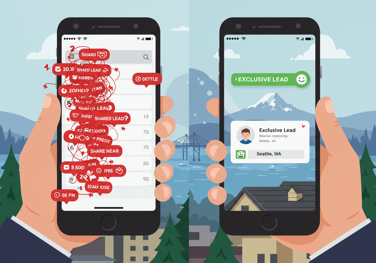 The Salmon Run for Leads: Why Washington Roofers Must Stop Fishing in Crowded Waters